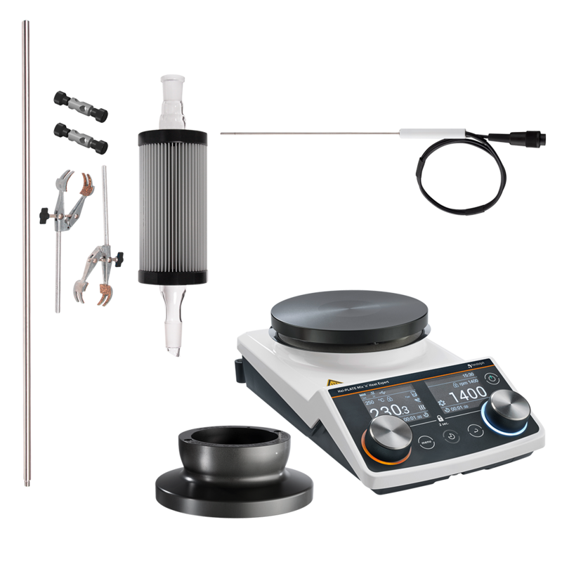 HeiPLATE Reflux Package Expert Mini Heidolph EMEA research made easy